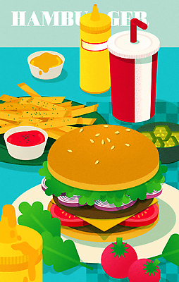 접시 일러스트 방울토마토 양파 패스트푸드 사람없음 감자튀김 햄버거 소스 케첩 머스터드 콜라 탄산음료 깨 소스그릇 소스통 테이크아웃컵 파슬리가루 국내일러스트 AI파일 그릇 식기 음료 토마토 채소 식재료 감자 통 컵 튀김 양념 조미료 소스_음식 인스턴트 가루 탄산 파일형식 벡터