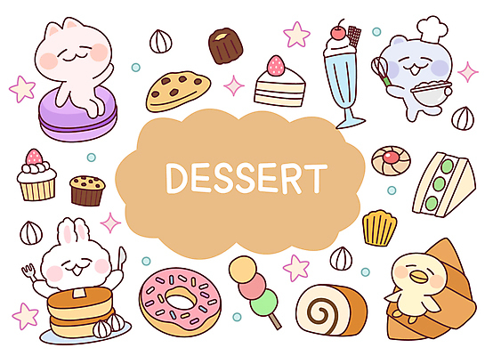 동물 동물캐릭터 포크 스티커 여러마리 일러스트 곰 디저트 프레임 샌드위치 병아리 요리사모자 들기 앉기 사람없음 친구 세트 눕기 케이크 고양이 토끼 나이프 도넛 컵케이크 크루아상 크림 제빵 거품기 머핀 파르페 버터 마카롱 팬케이크 롤케이크 당고 초코쿠키 마들렌 까눌레 국내일러스트 일러캐릭터 AI파일 캐릭터 모자_잡화 식기 음식 빵 다수 포유류 관계 모션 조류 주방용품 반려동물 쿠키 제과제빵 요리사 칼 파일형식 벡터