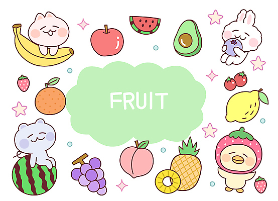 동물 모자 동물캐릭터 스티커 오렌지 과일 여러마리 일러스트 곰 방울토마토 딸기 포도 수박 프레임 바나나 병아리 들기 앉기 사람없음 친구 세트 고양이 토끼 사과 레몬 파인애플 블루베리 복숭아 아보카도 국내일러스트 일러캐릭터 AI파일 캐릭터 잡화 다수 토마토 포유류 관계 모션 조류 반려동물 열대과일 파일형식 벡터