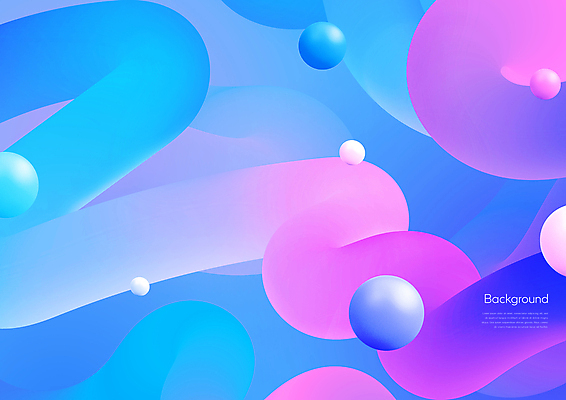 PSD 편집이미지 분홍색 백그라운드 사람없음 파란색 3D 보라색 구 원형 입체 그라데이션 그라디언트 편집3D 도형 컬러 디지털합성 파일형식