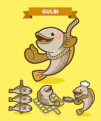 캐릭터 밧줄 일러스트 젓가락 요리사모자 들기 사람없음 노란색 축제 최고 프라이팬 그릴 묶기 생선구이 불판 어류캐릭터 특산물캐릭터 굴비 지역축제 대한민국축제 굴비축제 일러캐릭터 AI파일 모자_잡화 줄 컬러 동물캐릭터 모션 주방용품 수저 어류 요리사 구이 생선요리 특산물 파일형식 벡터