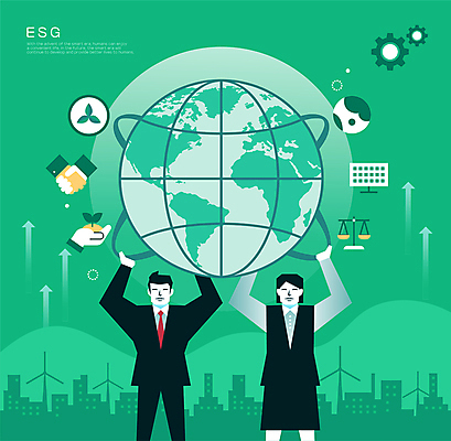 여자 남자 화살표 지구 일러스트 회사 악수 들기 빌딩 성인 두명 새싹 환경 직장인 풍력에너지 톱니바퀴 상승 태양에너지 손모양 집열판 양팔저울 경영 성인만 ESG 국내일러스트 AI파일 모양 식물 직업 컨셉 비즈니스 모션 저울 사람 손짓 건물 그린에너지 파일형식 벡터 손_신체부위