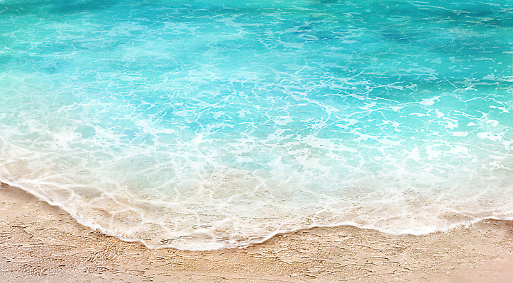 PSD 물결 바다 하늘색 일러스트 자연 풍경 해변 사람없음 여름 모래사장 평화 해수욕장 자연백그라운드 베이지색 국내일러스트 계절 컬러 백그라운드 컨셉 파란색 생태계 파일형식