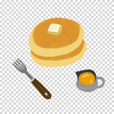 편집 편집이미지 포크 디저트 누끼 사람없음 달콤 버터 PNG 팬케이크 메이플시럽 시럽컵 편집소스 식기 음식 케이크 맛 시럽 파일형식