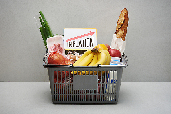 포토 JPG 스튜디오촬영 화살표 음식 회색배경 양파 바나나 실내 사람없음 쇼핑 장보기 계란 팻말 우유 바게트 장바구니 오브젝트 담기 삼겹살 파 식자재 인플레이션 국내포토 빵 백그라운드 채소 과일 모션 유제품 프레임 돼지고기 내부 경제 바구니 알 회색 파일형식