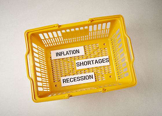 포토 JPG 스튜디오촬영 영어 종이 회색배경 실내 사람없음 하이앵글 가난 장바구니 오브젝트 부족 경제불황 인플레이션 비어있는 국내포토 문자 뷰포인트 백그라운드 컨셉 내부 경제 쇼핑 바구니 회색 불황 파일형식