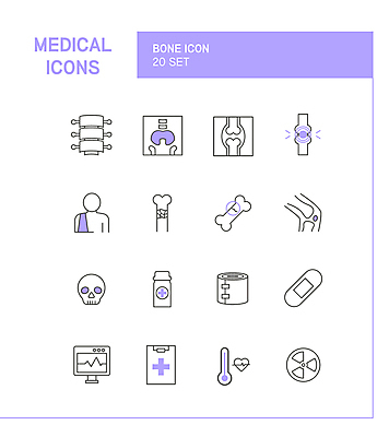 아이콘 의학 뼈 해골 사람모양 사람없음 약 보라색 하트 심장 반창고 균열 맥박 온도계 체온계 라인아트 라인아이콘 관절 붕대 무릎 골반 골반뼈 깁스 건강검진 골절 방사능 서류판 심전도 심전도모니터 연골 고관절 2D아이콘 AI파일 모양 선 컬러 모션 신체부위 사무용품 의료용품 장기_의학 검사_조사 파일형식 벡터