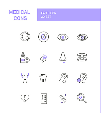 아이콘 의학 돋보기 신체부위 알약 보라색 하트 심장 치아 DNA 눈동자 라인아트 라인아이콘 코 귀 미생물 건강검진 비염 잇몸 청력검사 충치 안구 코세정기 2D아이콘 AI파일 모양 선 컬러 신체 생물 사람 약 눈_신체부위 의료용품 소화기관 장기_의학 질병 생명공학 검사_조사 파일형식 벡터