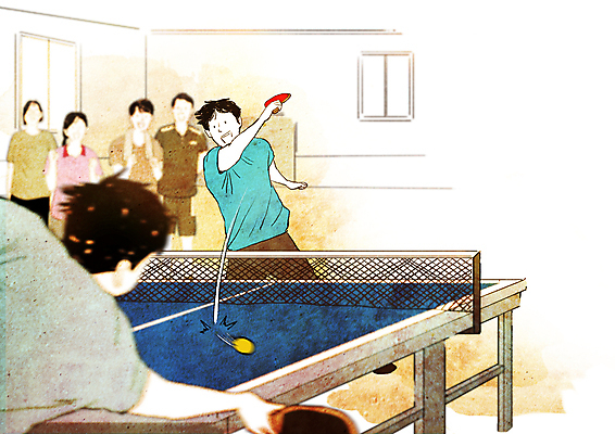 PSD 여자 남자 일러스트 응원 함께함 웃음 들기 경기 여러명 상반신 성인 취미 경쟁 탁구채 탁구 구경 즐거움 탁구공 탁구대 동호회 탁구장 성인만 스매싱 국내일러스트 감정 스포츠 다수 컨셉 공 스포츠시설 모션 표정 사람 구기 라켓 탁구용품 파일형식