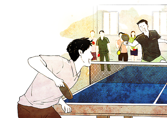 전신 PSD 여자 남자 일러스트 함께함 서기 웃음 들기 경기 여러명 상반신 성인 취미 경쟁 탁구채 탁구 구경 즐거움 탁구공 탁구대 동호회 치기 탁구장 성인만 국내일러스트 감정 스포츠 다수 컨셉 공 스포츠시설 모션 표정 사람 구기 라켓 탁구용품 파일형식