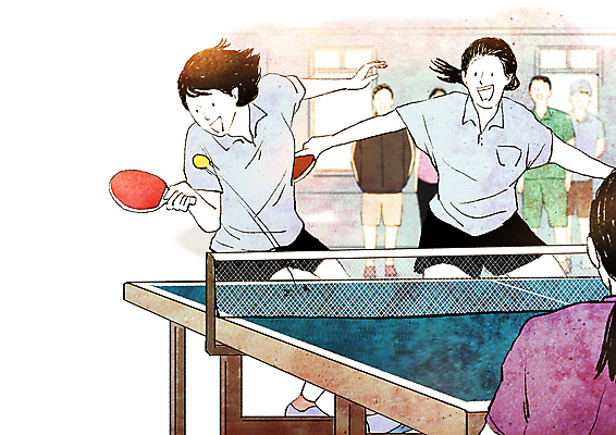 전신 PSD 여자 남자 일러스트 팔벌리기 협력 함께함 서기 웃음 들기 경기 여러명 상반신 성인 취미 경쟁 탁구채 탁구 즐거움 탁구공 복식 탁구대 동호회 탁구장 성인만 국내일러스트 감정 스포츠 다수 컨셉 공 스포츠시설 모션 표정 사람 구기 라켓 탁구용품 파일형식