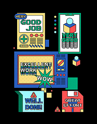 영어 말풍선 스티커 일러스트 타이포그라피 사람없음 컬러풀 사각형 텔레비전 게임 업무 원형 느낌표 플로피디스크 게임기 굿 칭찬 픽셀 뉴트로 국내일러스트 AI파일 도형 문자 기호 컬러 놀이 전자제품 작업 복고 파일형식 벡터