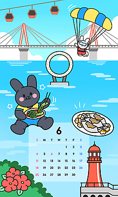 PSD 구름 바다 두마리 일러스트 하늘 등대 들기 사람없음 파란색 조형물 달력 토끼띠 토끼 먹기 토끼캐릭터 패러글라이딩 동백 케이블카 여수 갓김치 간장게장 돌산대교 국내일러스트 자연요소 꽃 스포츠 컬러 동물캐릭터 2 포유류 모션 김치 미술 반려동물 십이지신 다리_건축물 전라남도 게장 파일형식