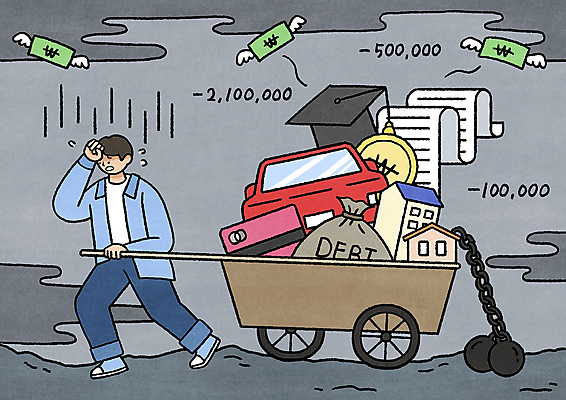 전신 PSD 남자 지폐 돈 일러스트 학사모 자동차 한명 성인 건물 동전 수레 회색 신용카드 사회이슈 괴로움 영수증 무거움 대출 빚 마이너스통장 수레끌기 족쇄 학비 힘듦 성인남자한명만 주택대출 국내일러스트 모자_잡화 1 건축물 감정 육상교통 컬러 컨셉 졸업 사람 금융 경제 카트 재산 당기기 무게 통장 남자한명만 성인남자만 파일형식 비용