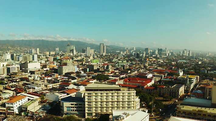 아시아 비즈니스 건축양식 하늘 거리 주택 파노라마 풍경 사람없음 건물 도시풍경 일출 고층빌딩 도시 도심 타운 스카이라인 항공촬영 랜드마크 4K MOV 해외동영상 클립영상 건축물 건축 나라 뷰포인트 촬영기법 빌딩 노을 동영상 파일형식