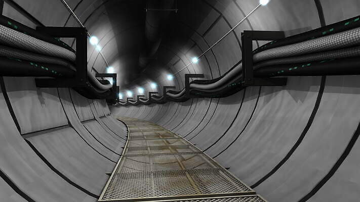 공공시설 산업 선 백그라운드 교통시설 사람없음 컴퓨터 3D 힘 터널 파이프 철사 가스 튜브 지하 애니메이션 콘크리트 비어있는 4K HD MOV 해외동영상 클립영상 길 교통 전자제품 디지털합성 시설 동영상 파일형식