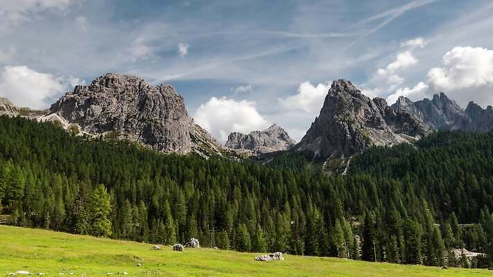 나무 계절 공원 유럽 여행 자국 모션 자연 산 파노라마 국립공원 사람없음 야외 초록색 계곡 이탈리아 하이킹 시골 숲 언덕 알프스 랜드마크 절정 4K 타임랩스 MP4 해외동영상 클립영상 식물 공공시설 나라 컬러 레저 촬영기법 생태계 동영상 파일형식