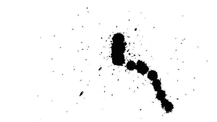 꽃 백그라운드 캘리그라피 추상 수채화 잉크 흑백 미술 사람없음 물 뷰티 검은색 페인트 펼침 젖음 흐름 흰색 얼룩 액체 혈액 변화 떨어짐 혼합 질감 합성 머리위 활기 내추럴 효과 MOV 해외동영상 클립영상 자연요소 식물 컬러 컨셉 무늬 모션 문화예술 촬영기법 동영상 파일형식