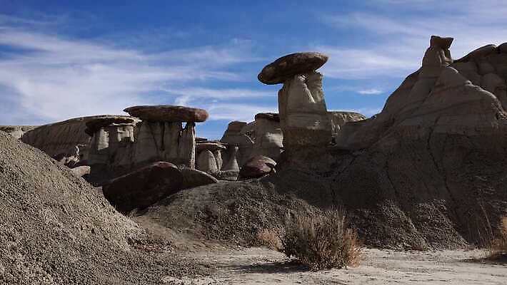 공원 자연 산 멕시코 건조 국립공원 사람없음 야외 가로 스터디 계곡 미국 사막 탐험 외계인 황무지 사암 뉴멕시코 전국 지질학 특별함 불모지 4K 건조기후 MP4 해외동영상 클립영상 공공시설 교육 컨셉 북아메리카 학습 미확인물체 돌_바위 생태계 동영상 파일형식