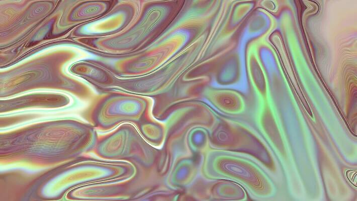 디자인 분홍색 컬러 백그라운드 추상 사람없음 초록색 파란색 빛 컬러풀 액체 질감 네온 홀로그램 4K MOV 해외동영상 클립영상 무늬 동영상 파일형식