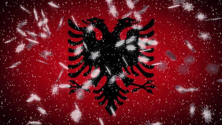 디자인 행복 유럽 백그라운드 크리스마스 겨울 패턴 모션 바람 휴가 기념 사람없음 컴퓨터그래픽 파란색 빛 뷰티 냉동 축제 추위 축하 깃발 직물 눈송이 고리 떨어짐 묘기 연도 디지털합성 법 해피뉴이어 스포트라이트 애니메이션 눈보라 공화국 알바니아 4K MOV 해외동영상 클립영상 자연요소 계절 기념일 감정 나라 컬러 컨셉 무늬 날씨 눈_날씨 그래픽 새해인사 동영상 파일형식 남유럽