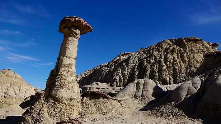 공원 자연 산 멕시코 건조 국립공원 사람없음 야외 가로 스터디 계곡 미국 사막 탐험 외계인 황무지 사암 뉴멕시코 전국 지질학 특별함 불모지 4K 건조기후 MP4 해외동영상 클립영상 공공시설 교육 컨셉 북아메리카 학습 미확인물체 돌_바위 생태계 동영상 파일형식