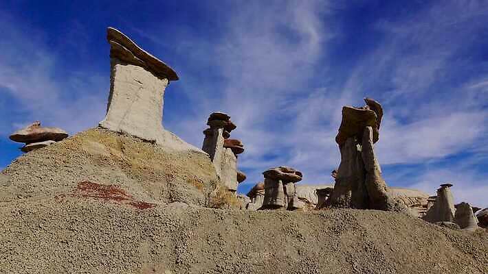 공원 자연 산 멕시코 건조 국립공원 풍경 사람없음 야외 가로 스터디 계곡 미국 사막 탐험 외계인 가을 바위 황무지 사암 뉴멕시코 전국 지질학 특별함 불모지 4K 건조기후 MP4 해외동영상 클립영상 계절 공공시설 교육 컨셉 북아메리카 학습 미확인물체 돌_바위 생태계 동영상 파일형식