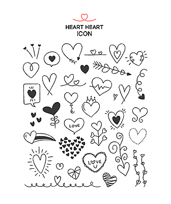 아이콘 점선 말풍선 곡선 왕관 화살 사랑 사람없음 반짝임 로맨틱 다양 하트 연결 손그림 하트풍선 드로잉 2D아이콘 AI파일 모양 감정 선 다수 컨셉 모션 미술 풍선 파일형식 벡터