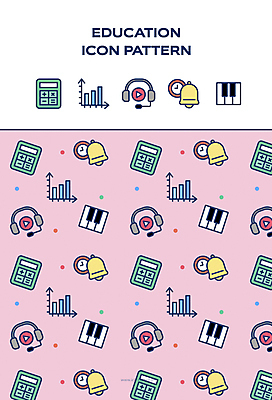아이콘 교육 시계 분홍색 패턴 그래프 사람없음 헤드셋 계산기 패턴백그라운드 종 피아노건반 알림 교육아이콘 에듀케이션 2D아이콘 AI파일 컬러 음향기기 백그라운드 무늬 문구용품 헤드폰 장비 건반 피아노 파일형식 벡터