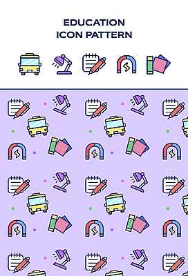 아이콘 교육 패턴 학용품 사람없음 보라색 패턴백그라운드 스탠드 메모지 딱풀 샤프 스쿨버스 스프링노트 색종이 교육아이콘 U자형자석 에듀케이션 2D아이콘 AI파일 종이 컬러 백그라운드 무늬 문구용품 조명 버스 펜 사무용품 공책 풀_접착제 자석 파일형식 벡터