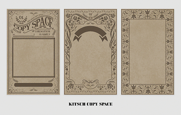 문양 리본 꽃무늬 일러스트 프레임 사람없음 갈색 빈티지 클래식 우아함 테두리 고딕 바로크 카피스페이스 국내일러스트 AI파일 꽃 컬러 컨셉 무늬 공백 파일형식 벡터