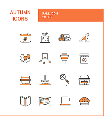 나무 아이콘 낙엽 벤치 여러마리 조류 사람없음 책 독서 바구니 주황색 머그컵 달력 가을 꿀벌 라인아이콘 연 파이 나무밑둥 벌집 갈퀴 꿀단지 벌꿀 쇼핑바구니 양봉 허니디퍼 허니콤 2D아이콘 AI파일 모양 식물 동물 계절 빵 컬러 다수 잎 의자 컵 놀이용품 도구 벌_곤충 꿀 파일형식 벡터