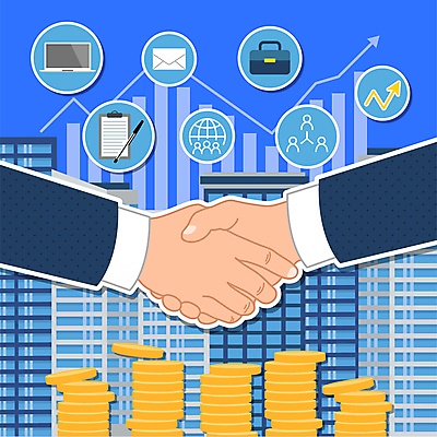 손 서류가방 일러스트 비즈니스 그래프 악수 협상 빌딩 건물 신체부위 파란색 노트북 펜 동전 이메일 계약 상승 동전탑 서류판 국내일러스트 AI파일 건축물 컬러 컨셉 돈 가방 사람 손짓 전자제품 필기구 쌓기 사무용품 파일형식 벡터