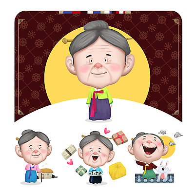 전신 구름 한마리 여자 명절 노년 할머니 일러스트 지팡이 초가집 기와 서기 웃음 들기 여러명 선물상자 갈색 추석 기쁨 하트 춤 토끼 보자기 한복 즐거움 시골집 송편 고향 노인여자만 명절선물 월간캐릭터 일러캐릭터 AI파일 자연요소 모양 캐릭터 1 한국전통 전통 기념일 감정 컬러 다수 포유류 모션 문화예술 한옥 주택 떡 표정 선물 사람 성인 반려동물 상자 전통의상 여자만 노인만 파일형식 벡터 천_직물