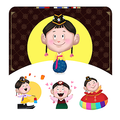 전신 여자 명절 딸 행복 초등학생 어린이 일러스트 팔벌리기 손녀 복주머니 서기 웃음 소녀 여러명 상반신 갈색 추석 하트 등불 한복 즐거움 청사초롱 기와지붕 소녀만 월간캐릭터 일러캐릭터 AI파일 모양 캐릭터 학생 한국전통 전통 기념일 감정 컬러 다수 가족 모션 지붕 조명 전통소품 표정 기와 사람 전통의상 손주 초롱 여자만 어린이만 파일형식 벡터