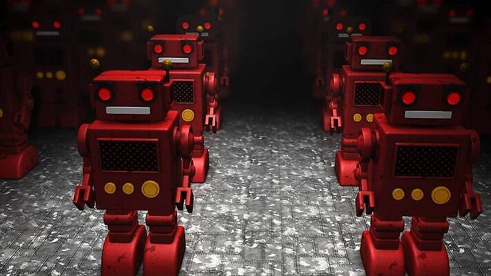 컨셉 모션 사람없음 그래픽 장난감 3D 위험 공격 플라스틱 위협 로봇 복고 육군 애니메이션 침범 행진 HD MOV 해외동영상 클립영상 재질 군대 디지털합성 동영상 파일형식