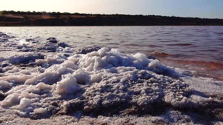 호수 바다 백그라운드 자연 사람없음 야외 물 흰색 약초 크리스탈 휴양지 진흙 결정체 지구온난화 내추럴 우크라이나 짠맛 오데사 4K MP4 해외동영상 클립영상 자연요소 유럽 컬러 장소 풀_식물 맛 광석 생태계 동영상 기후변화 파일형식