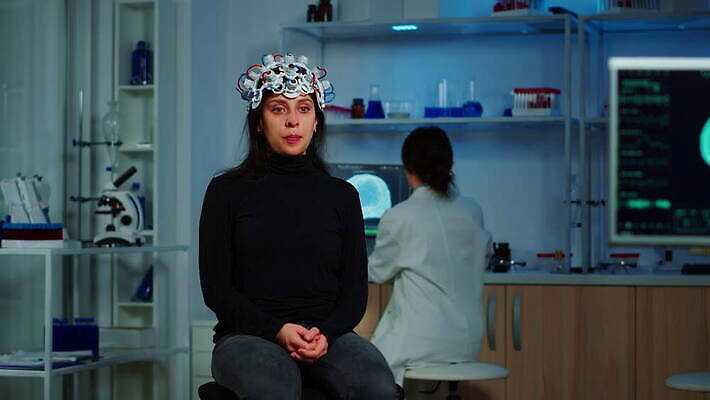 과학 건강 병원 실험 스터디 컴퓨터 약 머리 디지털 스크린 모니터 헤드폰 기계 장비 환자 의사 정보 마음 네트워크 엔지니어 실험실 질병 연구원 과학자 분석 뇌 시설 하이테크 조절 개발 스캐너 4K MOV 해외동영상 클립영상 직업 음향기기 컨셉 의학 기술 신체부위 전자제품 학습 의료진 기술자 동영상 학자 파일형식