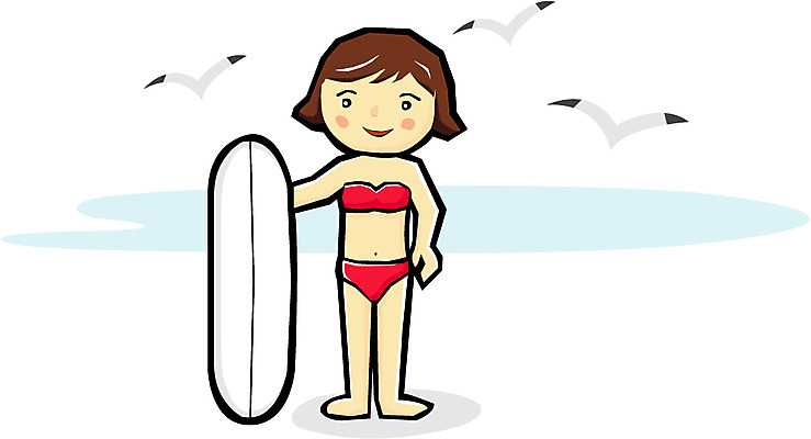 EPS 주간 전신 클립아트 여자 바다 여행 일러스트 휴가 한명 서기 사람 20대 성인 야외 여름휴가 바캉스 서핑보드 보드 서핑 여자만 여자한명만 성인여자만 청년만 청년여자만 성인한명만 청년여자한명만 성인여자한명만 성인만 국내일러스트 자연요소 1 스포츠 모션 청년 수상스포츠 보드_스포츠 파일형식 벡터 여름_계절