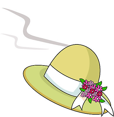 EPS 클립아트 모자 잡화 옷 여자 꽃 여행 일러스트 이벤트 사람없음 중절모 클로슈 여자만 국내일러스트 식물 모자_잡화 사람 파일형식 벡터