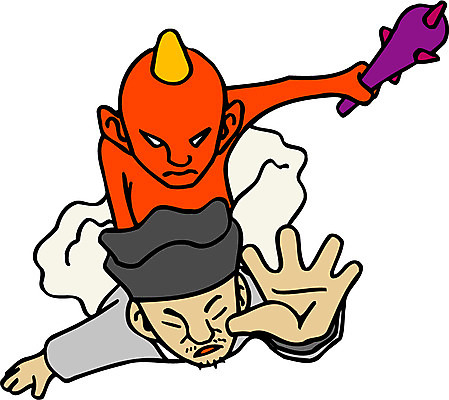 EPS 클립아트 한국문화 한국전통 남자 일러스트 상상 동화 뿔 전래동화 이야기 사람 성인 방망이 연기 전통의상 한복 꾸지람 도깨비 흥부와놀부 도깨비방망이 흥부놀부 놀부 정자관 남자만 성인남자만 성인만 가상인물 국내일러스트 동양문화 전통 한국 체벌 파일형식 벡터