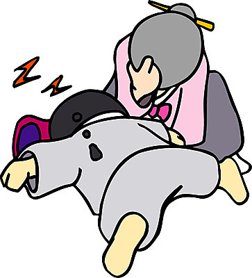 EPS 전신 클립아트 한국문화 한국전통 여자 남자 할머니 어린이 엎드리기 일러스트 베개 동화 전래동화 이야기 사람 소년 두명 눕기 잠 전통의상 한복 낮잠 비녀 쪽머리 게으름 소가된게으름뱅이 국내일러스트 동양문화 전통 헤어스타일 노년 컨셉 침구 모션 전통소품 한국 파일형식 벡터 헤어액세사리