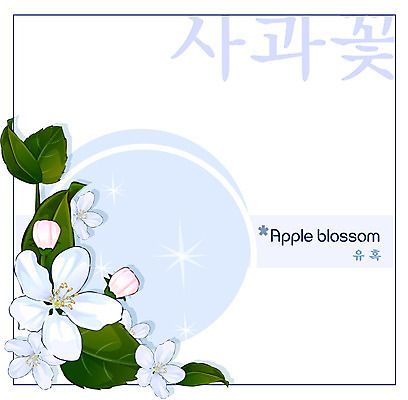 EPS 식물 꽃 백그라운드 꽃백그라운드 일러스트 봄꽃 자연 사람없음 흰색 꽃말 사과꽃 국내일러스트 컬러 봄 생태계 파일형식 벡터