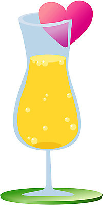 EPS 음료 음식 일러스트 잔 한잔 주류 사람없음 장식 컵 하트 칵테일 공기방울 탄산음료 국내일러스트 모양 1 식기 탄산 파일형식 벡터