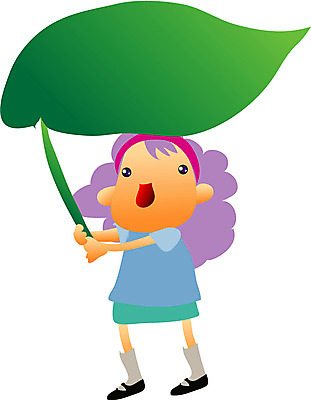 EPS 전신 클립아트 여자 초등학생 어린이 잎 일러스트 나뭇잎 한명 서기 들기 사람 소녀 나뭇잎우산 여자만 여자한명만 어린이만 소녀만 소녀한명만 국내일러스트 식물 1 학생 우산 모션 파일형식 벡터