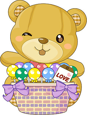 EPS 문자 캐릭터 한마리 알파벳 영어 기념일 리본 음식 인형 일러스트 포장 곰 화이트데이 디저트 막대사탕 사탕 선물 윙크 이벤트 사람없음 장식 컬러풀 꼬리표 바구니 곰인형 선물바구니 일러캐릭터 동물 1 컬러 포유류 데이이벤트 표정 라벨 파일형식 벡터