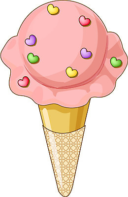 EPS 음식 일러스트 디저트 사람없음 한개 아이스크림콘 콘아이스크림 딸기맛 국내일러스트 1 딸기 아이스크림 맛 콘 파일형식 벡터