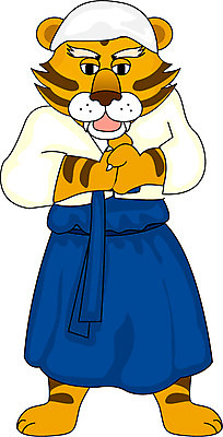 EPS 클립아트 동물 척추동물 캐릭터 한마리 한국문화 한국전통 육지동물 일러스트 포유류 상상 동화 전통캐릭터 전래동화 이야기 서기 사람없음 치마 달 호랑이 한복 저고리 호랑이캐릭터 변장 해님달님 일러캐릭터 자연요소 1 동양문화 전통 동물캐릭터 모션 하의 한국 전통의상 파일형식 벡터