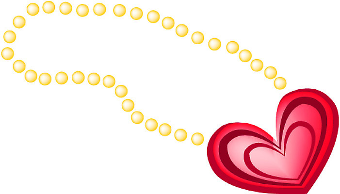 EPS 잡화 컬러 일러스트 목걸이 장신구 선물 사람없음 빨간색 한개 노란색 하트 보석 심볼 오브젝트 팬던트 국내일러스트 모양 1 광석 파일형식 벡터