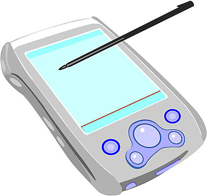 EPS 일러스트 버튼 사람없음 노트북 전자제품 펜 스크린 통신기기 작음 휴대용 오브젝트 PDA 단말기 국내일러스트 통신 필기구 기계 크기 파일형식 벡터